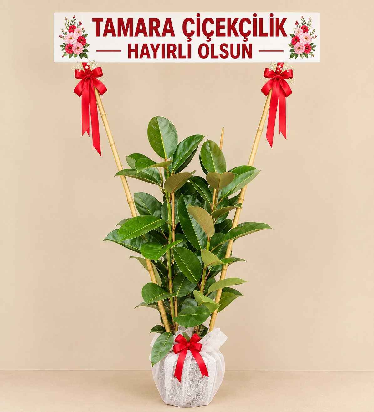 İş Yeri Açılışı İçin Salon Çiçeği